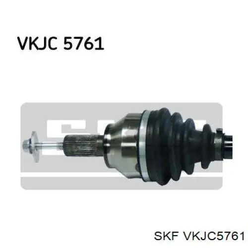 VKJC5761 SKF піввісь (привід передня, ліва)