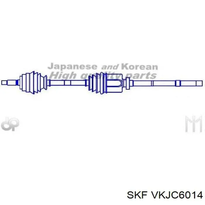 VKJC6014 SKF Привід передній правий