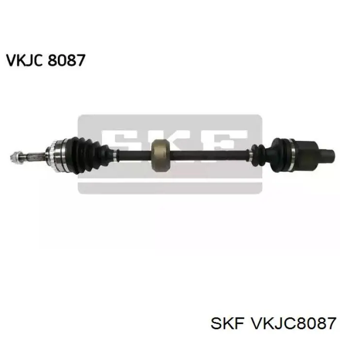 Піввісь передня, права SKF VKJC8087 ціна, від 68.87 USD