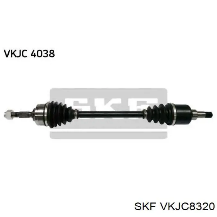 Ліва піввісь VKJC8320 SKF