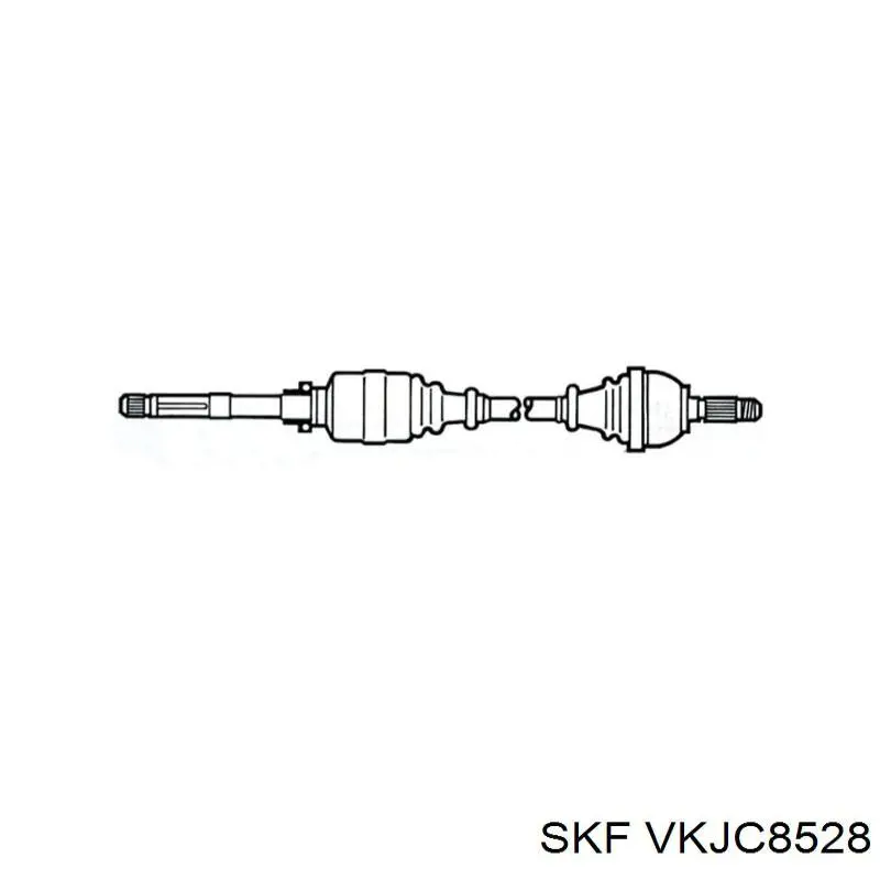 Піввісь (привід) передня, ліва VKJC8528 SKF