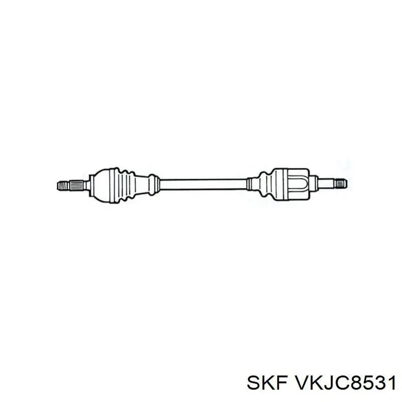 Купити 3273SQ Peugeot/Citroen Піввісь права