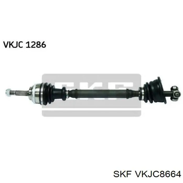 Ліва піввісь VKJC8664 SKF
