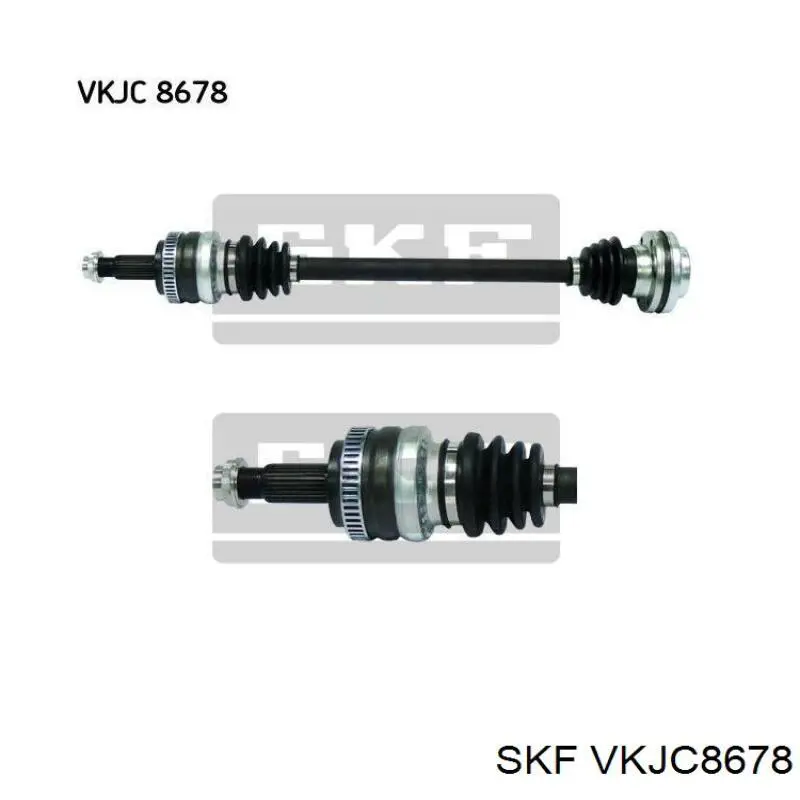 Піввісь задня, ліва VKJC8678 SKF