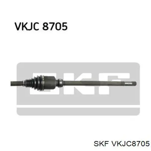 VKJC8705 SKF піввісь (привід передня, права)