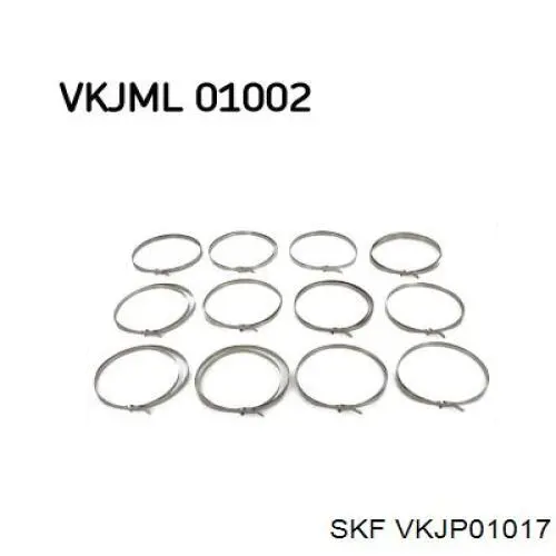 Пильник гранати внутрішній, передній півосі SKF VKJP01017 ціна, від 15.85 USD