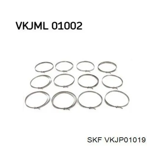 VKJP01019 SKF пильник шруса зовнішній, передній піввісі