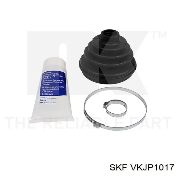 Пильник шарніра кутових швидкостей зовнішній передній SKF VKJP1017 ціна, від 6.87 USD