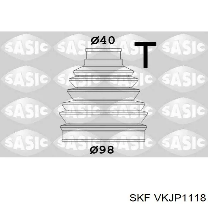 VKJP1118 SKF пильник шруса зовнішній, передній піввісі