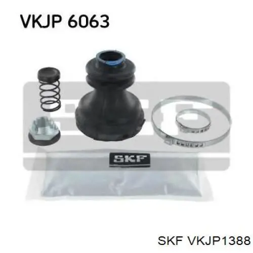 Пильник шарніра кутових швидкостей зовнішній передній SKF VKJP1388 ціна, від 8.97 USD