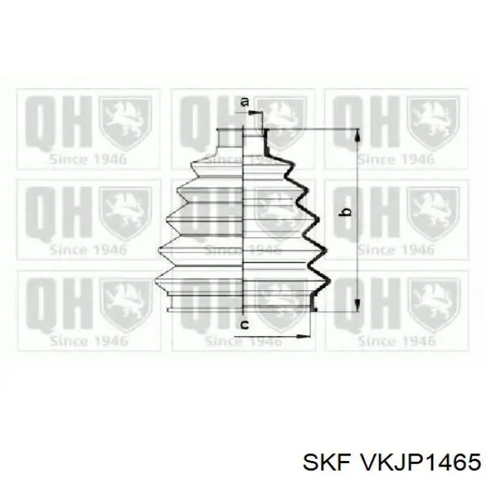 VKJP1465 SKF пильник шруса зовнішній, передній піввісі