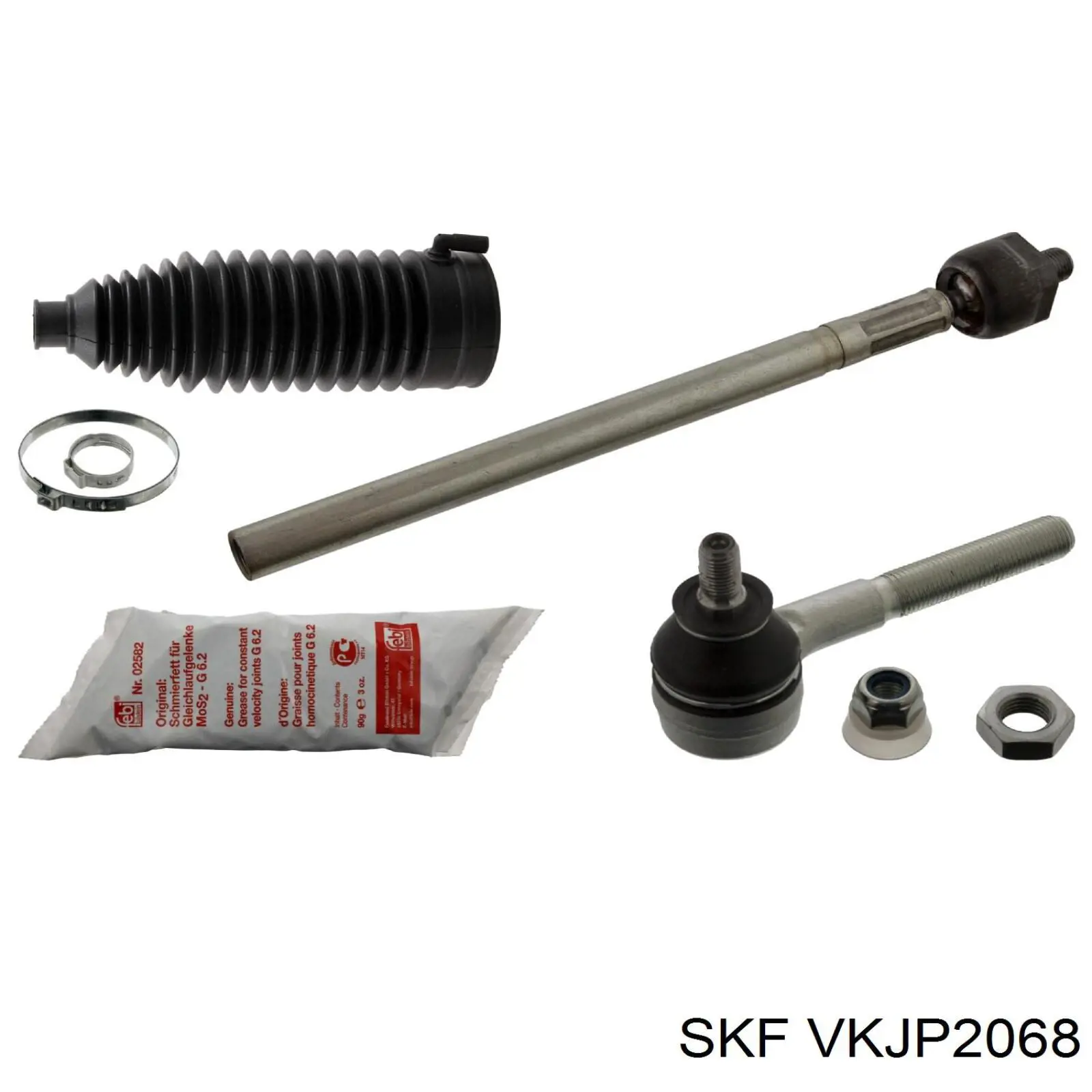 VKJP2068 SKF пильник рульового механізму/рейки