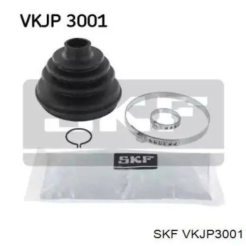Пильник шарніра кутових швидкостей зовнішній передній SKF VKJP3001 ціна, від 6.20 USD