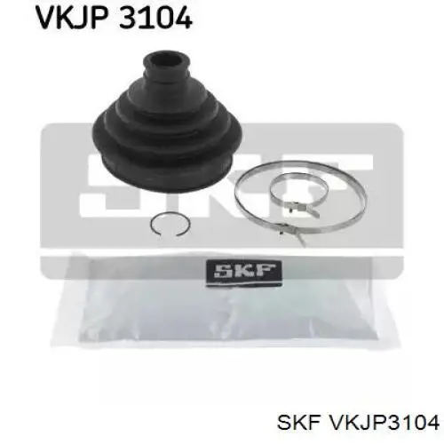 VKJP3104 SKF пильник шруса зовнішній, передній піввісі