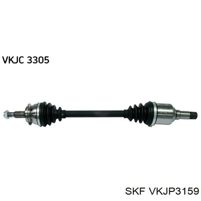 Пильник ШРУСа зовнішній, передній піввісі VKJP3159 SKF