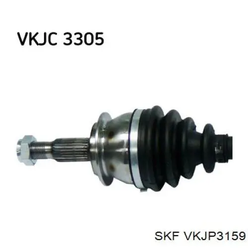 Пильник шарніра кутових швидкостей зовнішній передній SKF VKJP3159 ціна, від 7.80 USD
