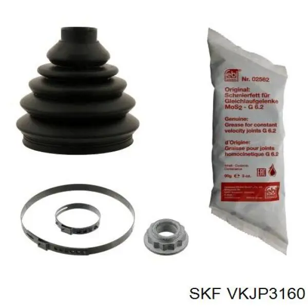 Купити VKJP3160 SKF Пильник шарніра приводу