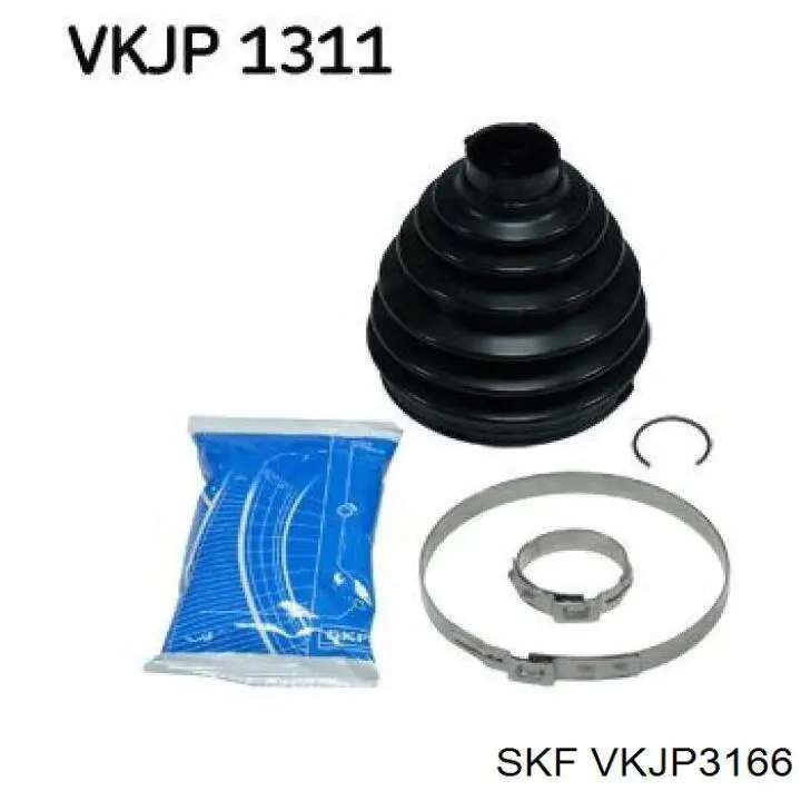 Пильник шарніра кутових швидкостей зовнішній передній SKF VKJP3166 ціна, від 15.25 USD