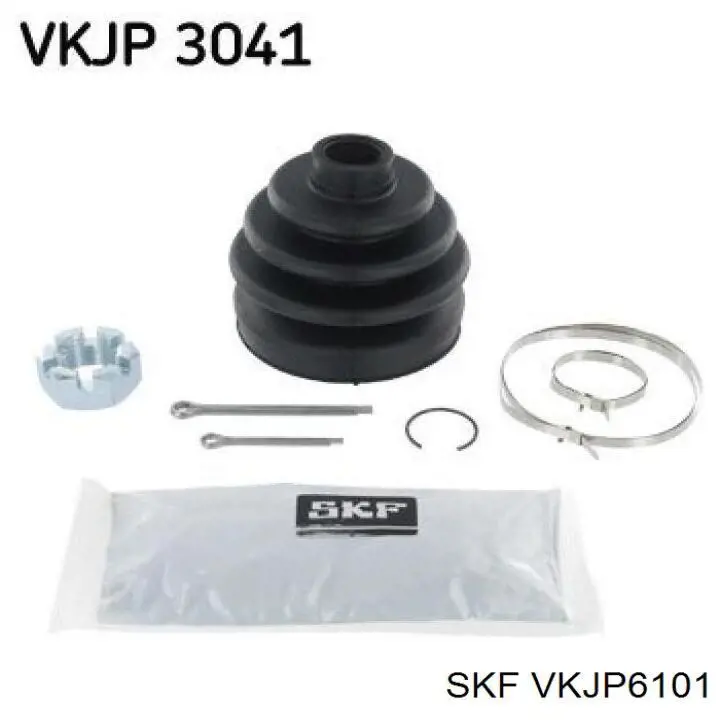 Пильник шарніра кутових швидкостей зовнішній передній SKF VKJP6101 ціна, від 8.43 USD