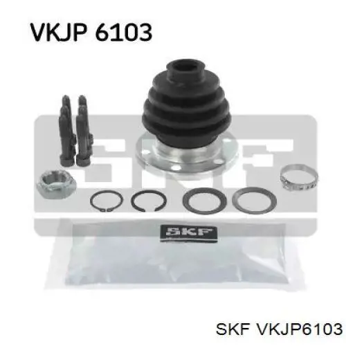 Купити VKJP6103 SKF Пильник шарніра кутових швидкостей внутрішній передній
