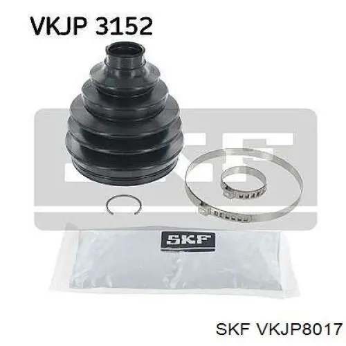 Пильник ШРУСа внутрішній VKJP8017 SKF