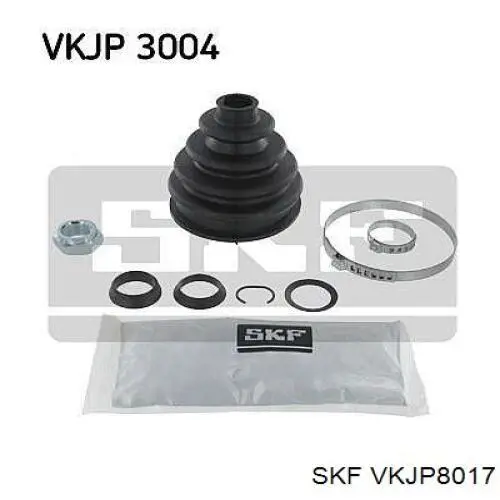 Купити VKJP8017 SKF Пильник шарніра кутових швидкостей внутрішній передній