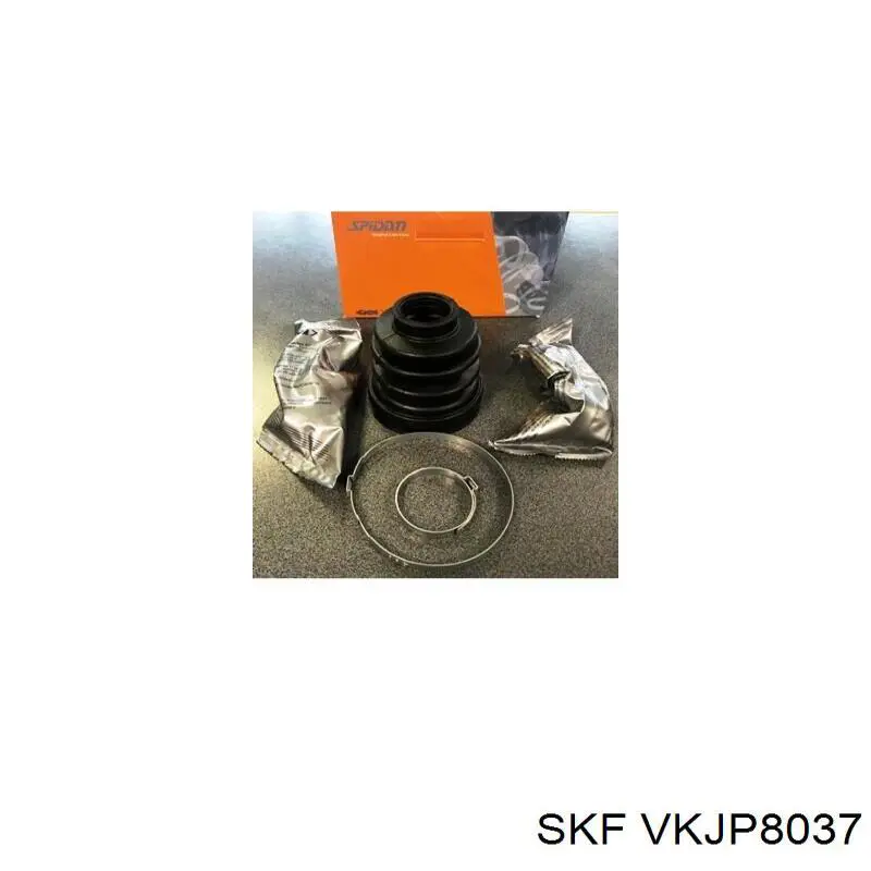 Пильник гранати внутрішній, передній півосі SKF VKJP8037 ціна, від 8.33 USD