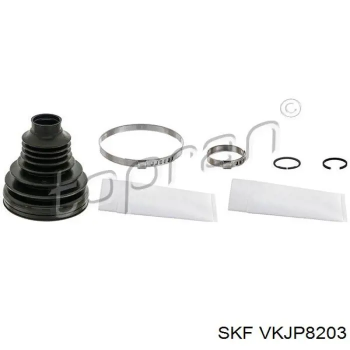 Пильник гранати внутрішній, передній півосі SKF VKJP8203 ціна, від 16.35 USD