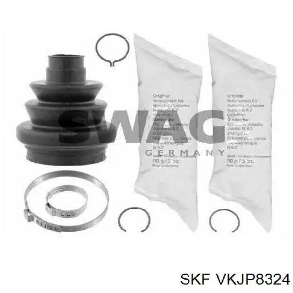 Купити VKJP8324 SKF Пильник шарніра кутових швидкостей внутрішній передній