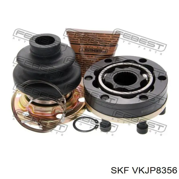 Пильник гранати внутрішній, передній півосі SKF VKJP8356 ціна, від 11.27 USD