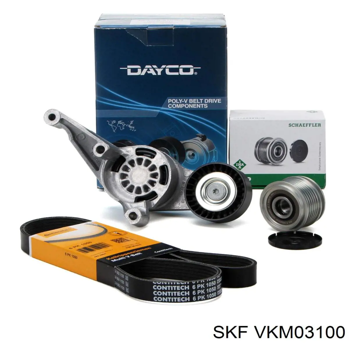 Шків генератора VKM03100 SKF