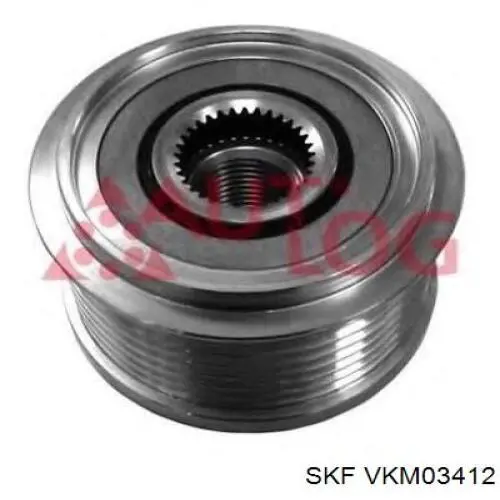 Інерційний шків SKF VKM03412 ціна, від 28.36 USD