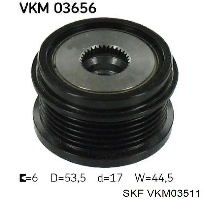 Купити VKM03511 SKF Шків генератора