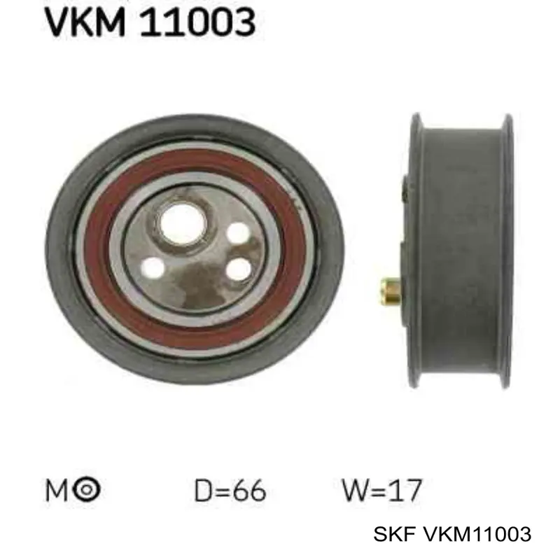 Купити VKM11003 SKF Натяжний ролик