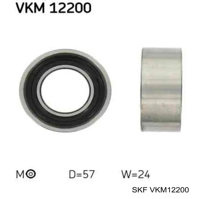 VKM12200 SKF ролик натягувача ременя грм