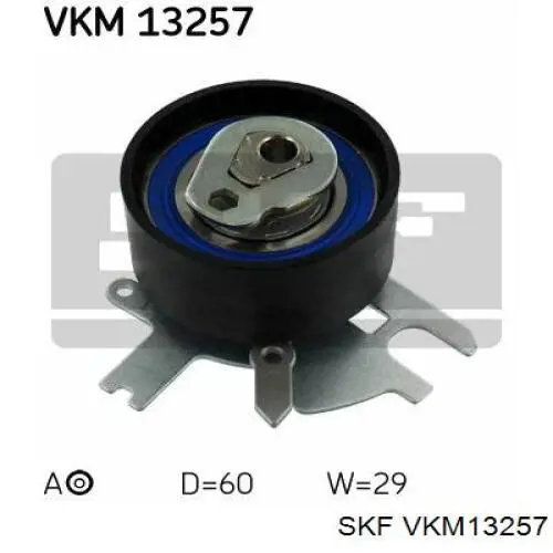 Ролик натяжителя ременя газорозподілу SKF VKM13257 ціна, від 18.37 USD