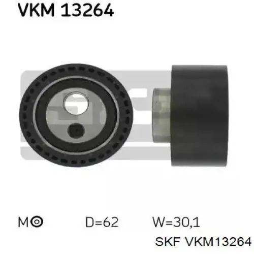 VKM13264 SKF ролик натягувача приводного ременя