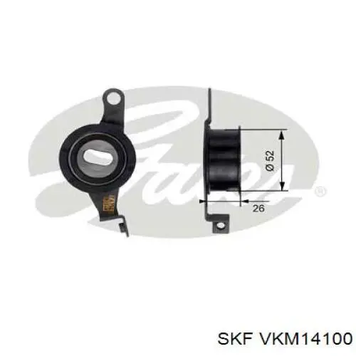 VKM14100 SKF ролик натягувача ременя грм