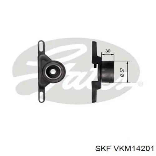 VKM14201 SKF ролик натягувача ременя грм