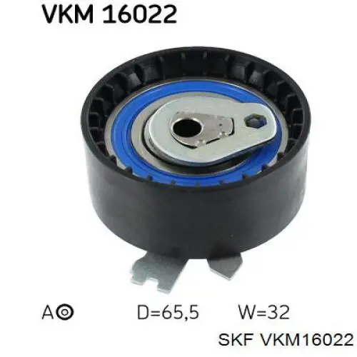 VKM16022 SKF ролик натягувача ременя грм