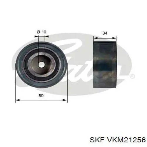 Ролик ременя ГРМ, паразитний SKF VKM21256 ціна, від 28.85 USD