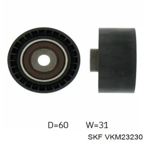 Купити VKM23230 SKF Ролик паразитний ГРМ