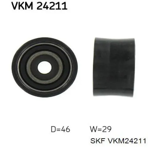 Купити VKM24211 SKF Ролик паразитний ГРМ