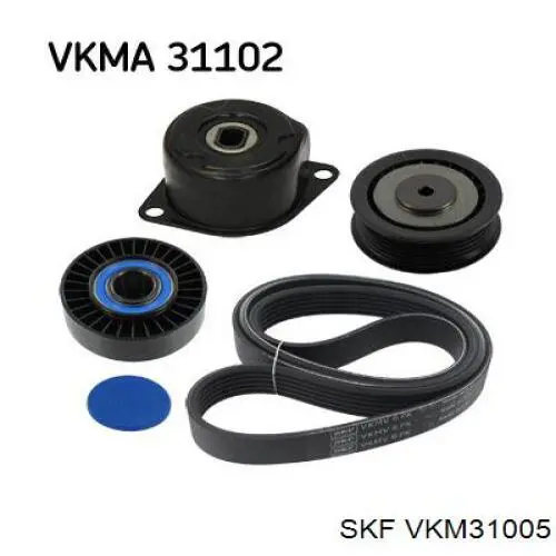 VKM31005 SKF Натяжна планка поліклинового ременя