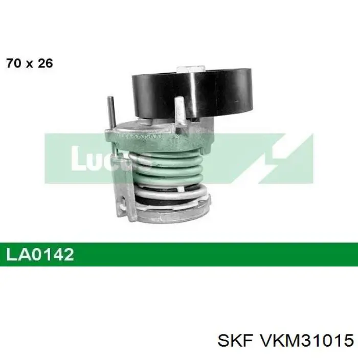 Натягувач приводного ременя SKF VKM31015