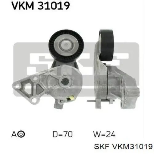 VKM31019 SKF натягувач приводного ременя