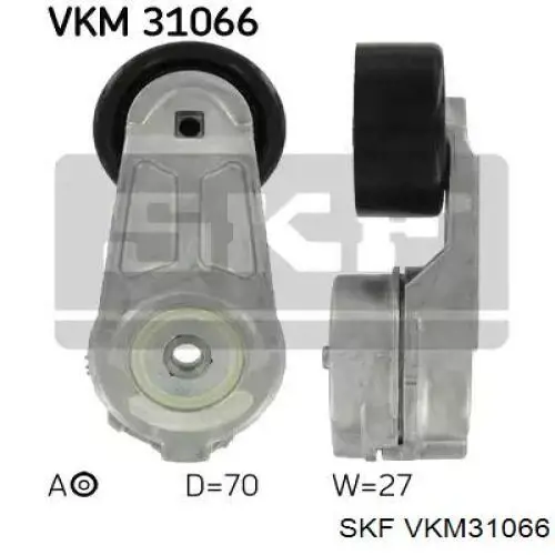 Купити VKM31066 SKF Натягувач приводного ременя