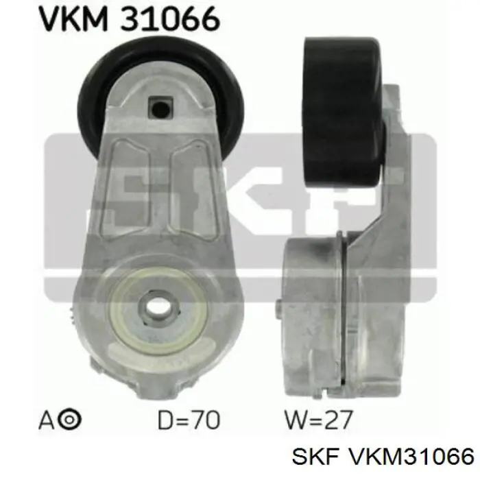VKM31066 SKF натягувач приводного ременя