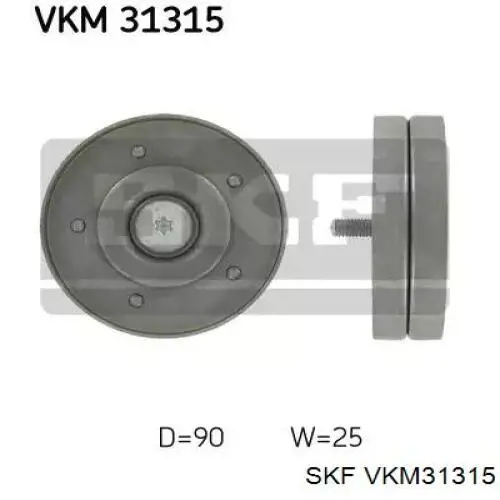 Купити VKM31315 SKF Ролик приводного ременя, паразитний