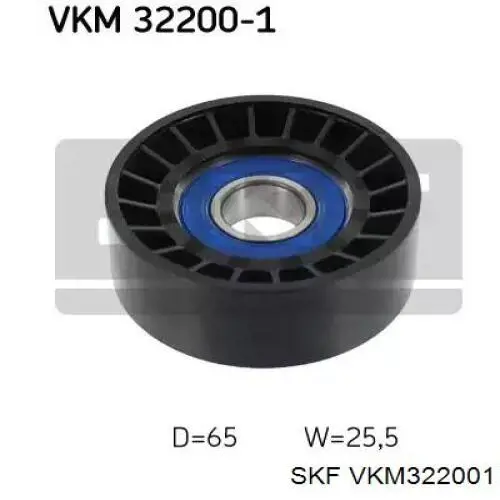 Натяжний ролик SKF VKM322001 ціна, від 9.95 USD